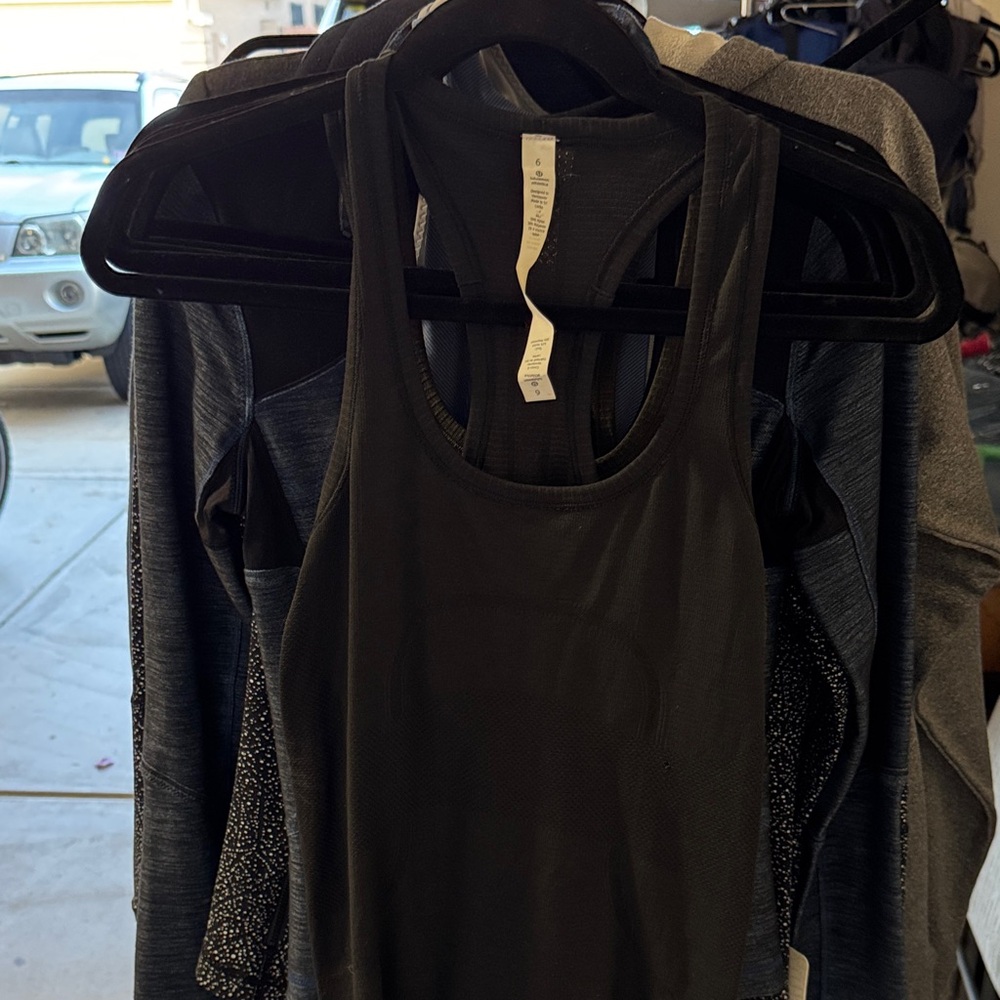 Lululemon Athletica Black Tank Top